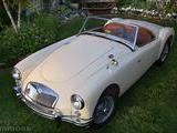 1958 MG MGA Old English White Steve S