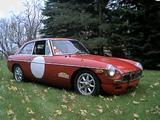1969 MG MGB GT Red white John Deikis